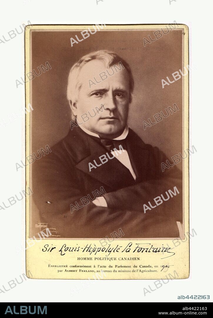 Sir Louis Hippolyte la Fontaine, 1905.