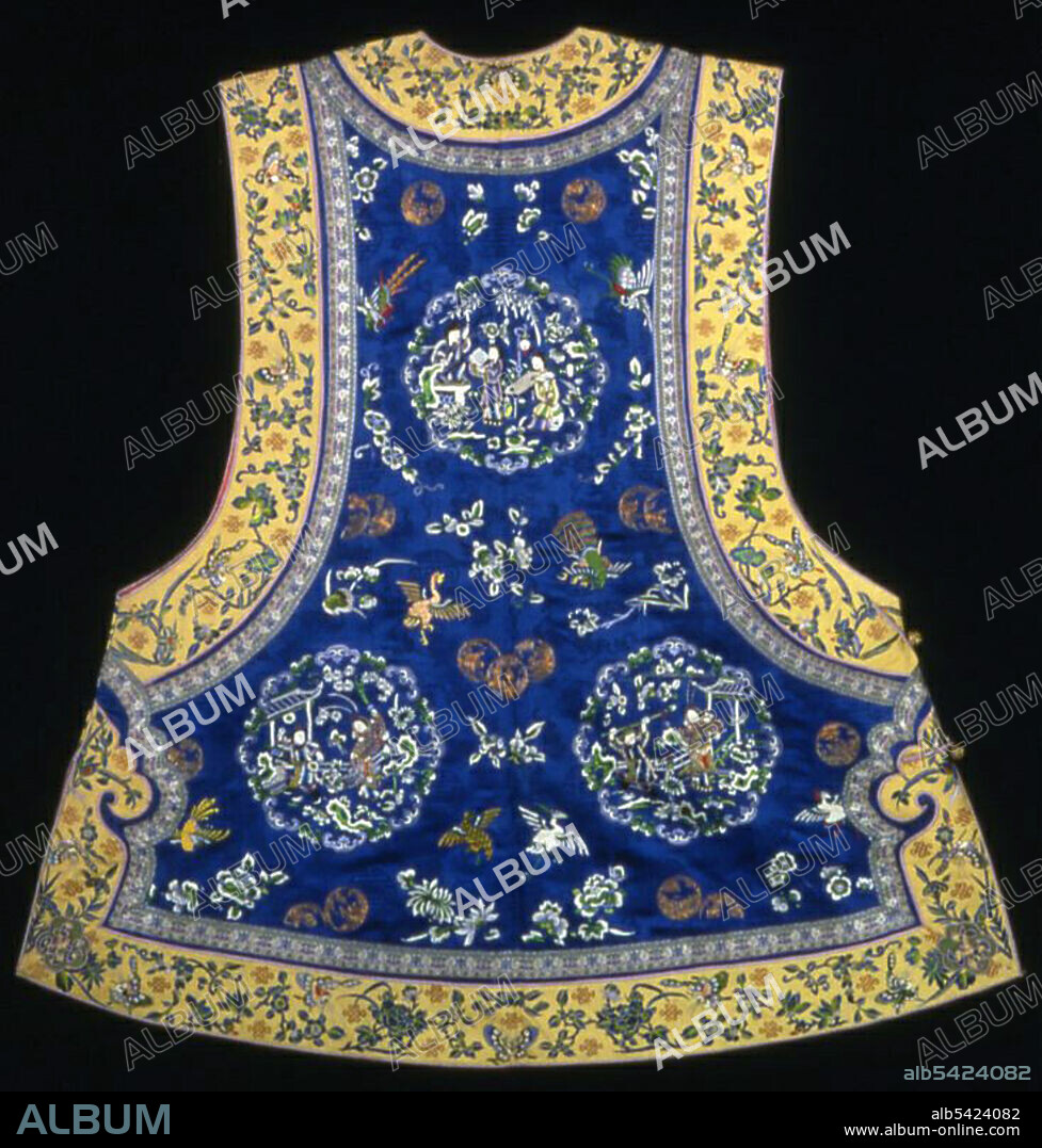 Woman's Majia (Semiformal or Informal Domestic Vest), China, Qing dynasty (1644-1911), 1870/90.
