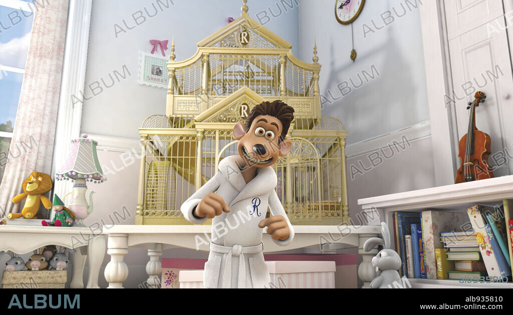 RATONPOLIS, 2006 (FLUSHED AWAY), dirigida por DAVID BOWERS y SAM FELL. Copyright DREAMWORKS ANIMATION/AARDMAN ANIMATIONS/DREAMWORKS SKG.