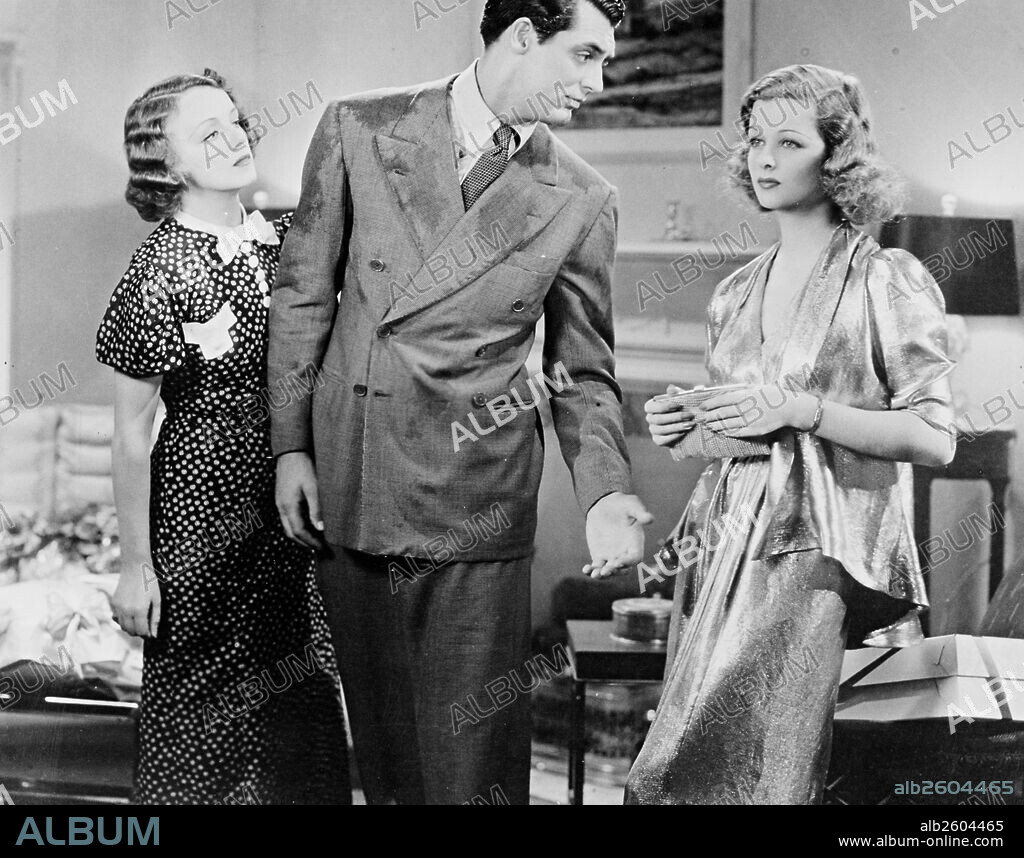 CARY GRANT and JOAN BENNETT in WEDDING PRESENT, 1936, directed by RICHARD WALLACE. Copyright PARAMOUNT PICTURES.