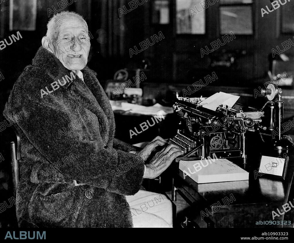 Born Before Australia was found. Zaro Aga, the Turk of 157 years, who has startled the world by his versatility, and amazed Europe and America by riding in planes and telling of his many wives. July 05, 1931.