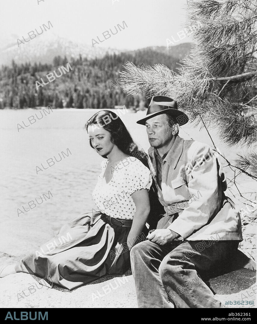 BETTE DAVIS y JOSEPH COTTEN en MÁS ALLÁ DEL BOSQUE, 1949 (BEYOND THE FOREST), dirigida por KING VIDOR. Copyright WARNER BROTHERS.