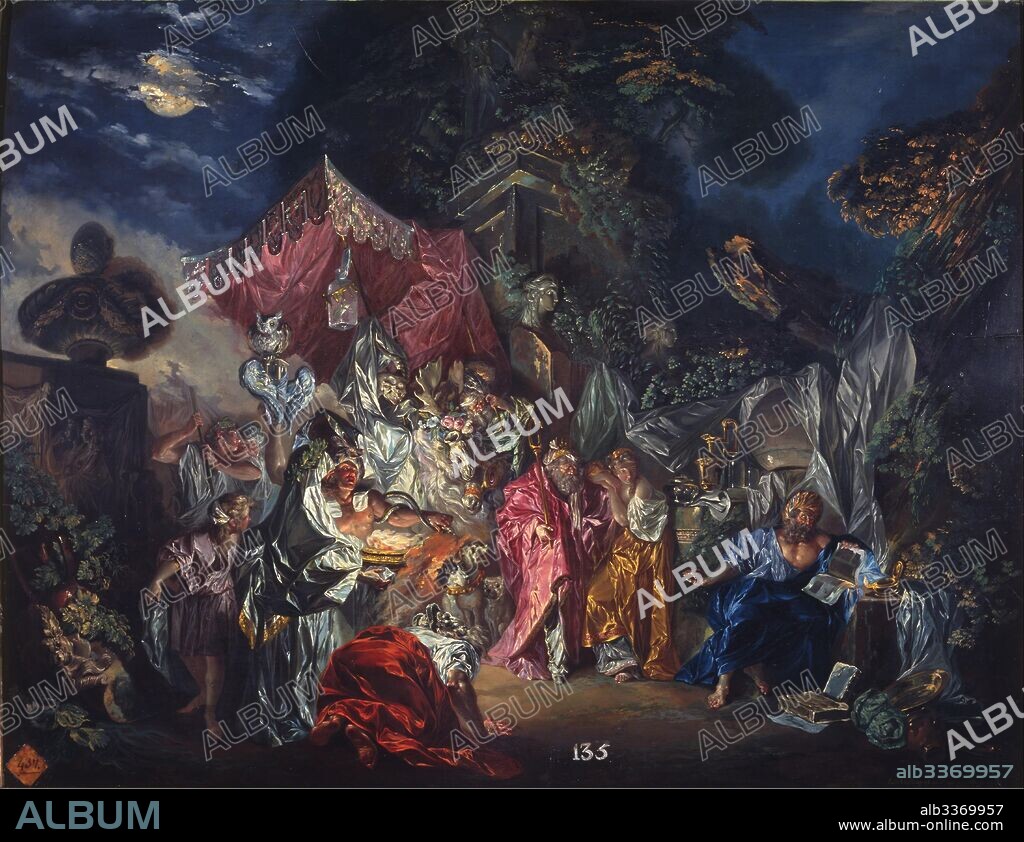 LUIS PARET Y ALCAZAR. The watchfulness of Diogenes.