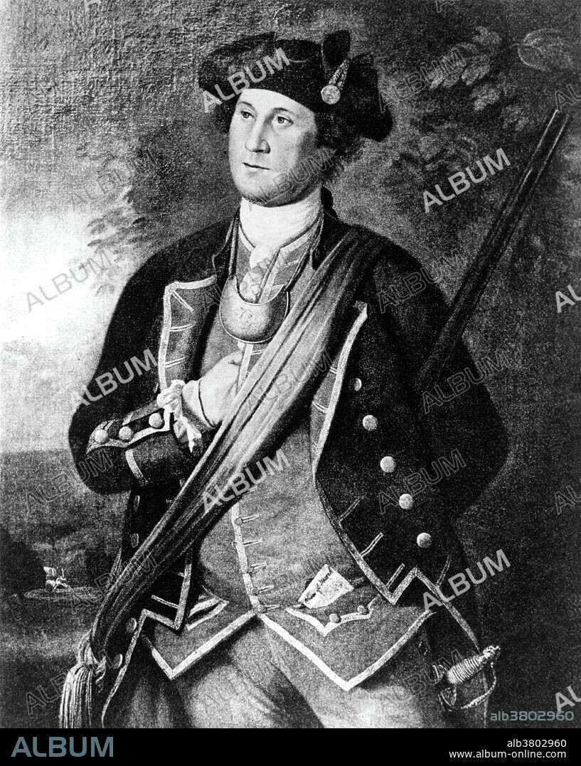 George Washington, Virginia Colonel, 1772