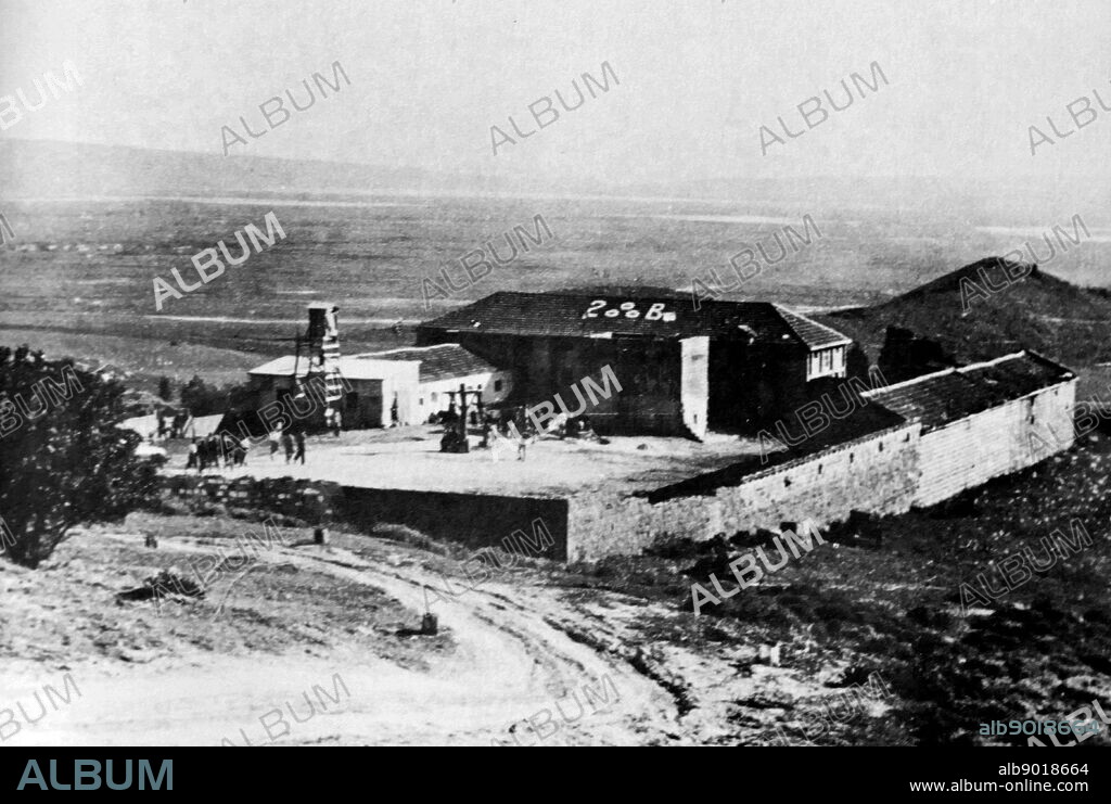 Tel Hai, a former Jewish settlement in northern Galilee, the site of an early battle between Jews and Arabs heralding the growing civil conflict. It is now part of kibbutz Kfar Giladi. The Battle of Tel Hai on 1 March 1920, which gave Tel Hai its fame, was significant, from a Jewish perspective, far beyond the small number of civil combatants on either side - mainly due to its influence on Israeli culture, both inspiring an enduring heroic story and profoundly influencing the military of the Yishuv and political strategies over several decades.