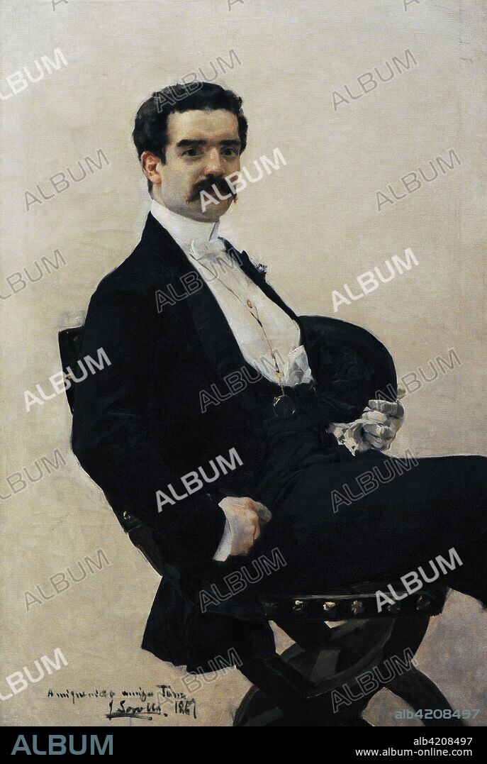 Joaquin Sorolla y Bastida (1863-1923). Spanish painter. Juan Antonio Garcia del Castillo, 1887. Brother-in-law and friend of Sorolla. Sorolla Museum. Madrid. Spain.