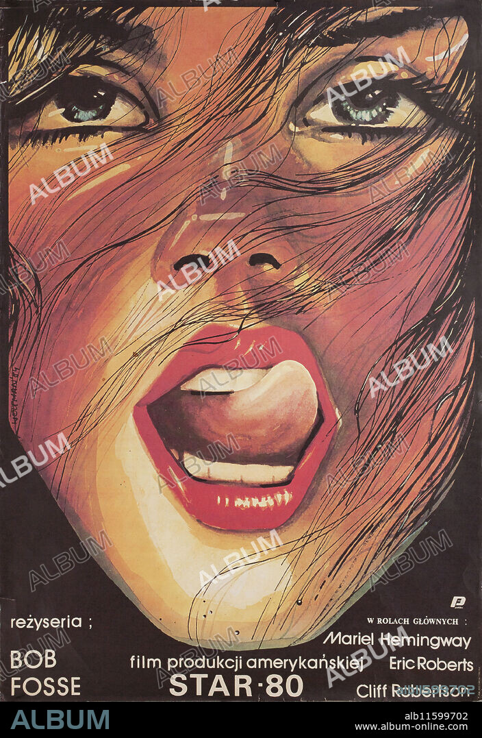 MACIEJ WOLTMAN. Movie poster "Star 80" by Bob Fosse.
