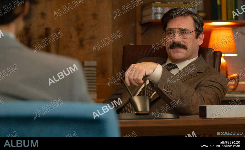 JON HAMM dans CORNER OFFICE, 2022, réalisé par JOACHIM BLACK. Copyright Tilt 9 Entertainment.