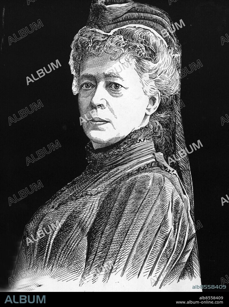 SWEDEN NOBEL 1905. Peace Prize Winner, austrian author Bertha von Suttner. Foto: TT Kod: 194.