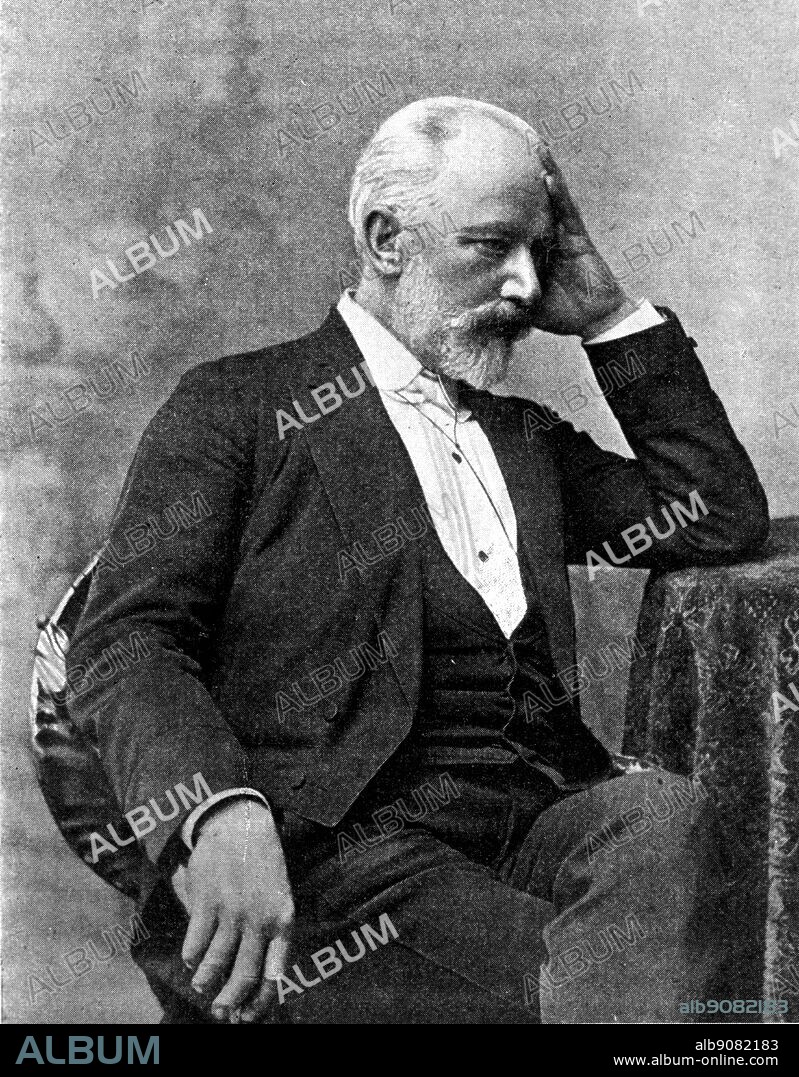 Tchaikovsky. Tchaikovsky, Pyotr Ilyich (also Peter Ilich Tchaikovsky) Russian composer and conductor _1840-1893.