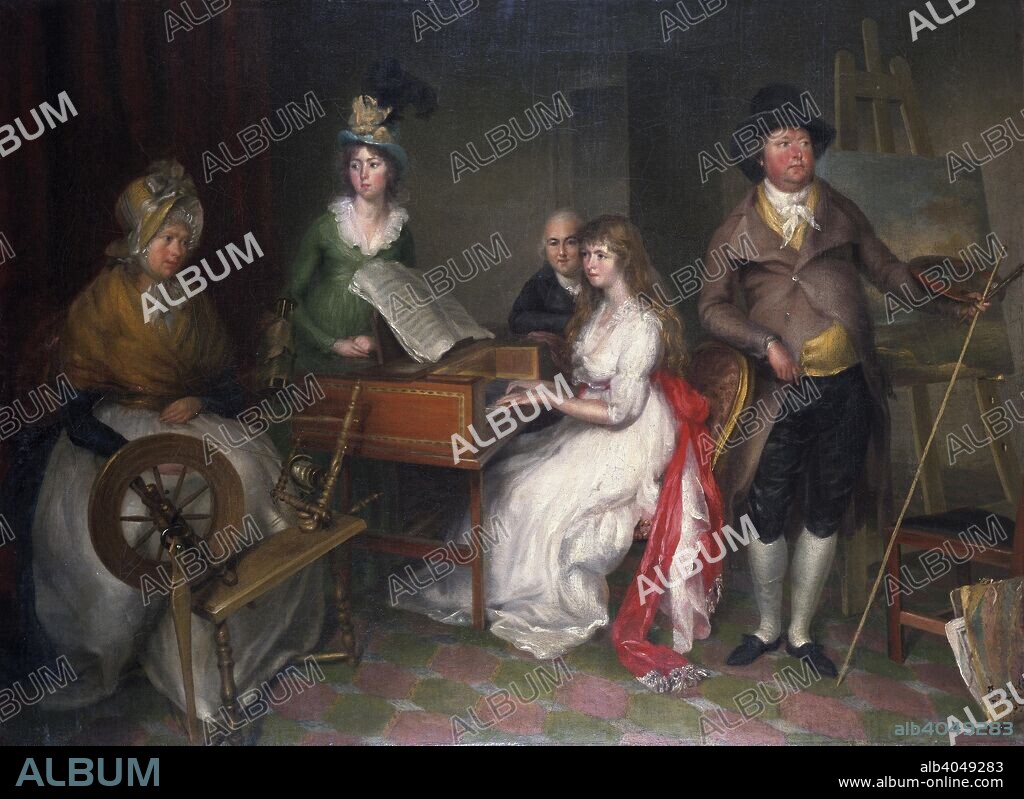 'Thomas Jones(1742-1803) and his family', 1797.