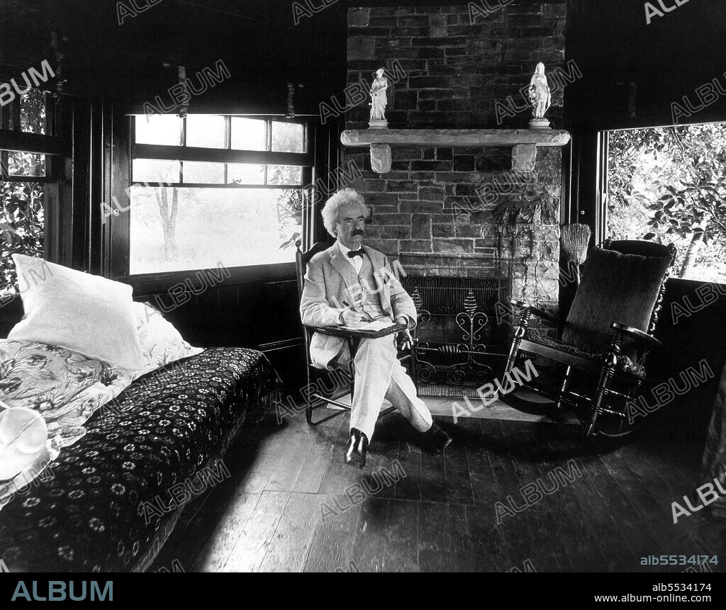 Samuel Langhorne Clemens (November 30, 1835 – April 21, 1910), better known by his pen name Mark Twain, was an American author and humorist. He is most noted for his novels, The Adventures of Tom Sawyer (1876), and its sequel, Adventures of Huckleberry Finn (1885), the latter often called 'the Great American Novel'. Twain grew up in Hannibal, Missouri, which would later provide the setting for Huckleberry Finn and Tom Sawyer. He apprenticed with a printer. He also worked as a typesetter and contributed articles to his older brother Orion's newspaper. After toiling as a printer in various cities, he became a master riverboat pilot on the Mississippi River, before heading west to join Orion. He was a failure at gold mining, so he next turned to journalism. While a reporter, he wrote a humorous story, The Celebrated Jumping Frog of Calaveras County, which became very popular and brought nationwide attention. His travelogues were also well-received. Twain had found his calling. He achieved great success as a writer and public speaker. His wit and satire earned praise from critics and peers, and he was a friend to presidents, artists, industrialists, and European royalty. He lacked financial acumen, and, though he made a great deal of money from his writings and lectures, he squandered it on various ventures, in particular the Paige Compositor, and was forced to declare bankruptcy. With the help of Henry Huttleston Rogers he eventually overcame his financial troubles. Twain worked hard to ensure that all of his creditors were paid in full, even though his bankruptcy had relieved him of the legal responsibility. Twain was born during a visit by Halley's Comet, and predicted that he would 'go out with it' as well. He died the day following the comet's subsequent return. He was lauded as the greatest American humorist of his age', and William Faulkner called Twain 'the father of American literature'.