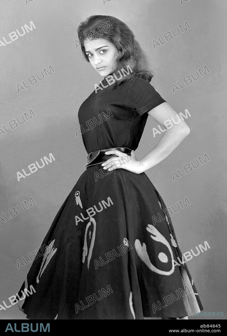 La Chunga, bailaora española (Micaela Flores Amaya). Fotografía de 1959.