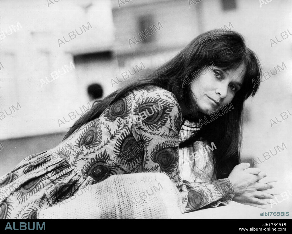 Portrait of Anna Maria Guarnieri. Portrait of Italian actress Anna Maria Guarnieri. September, 1971.