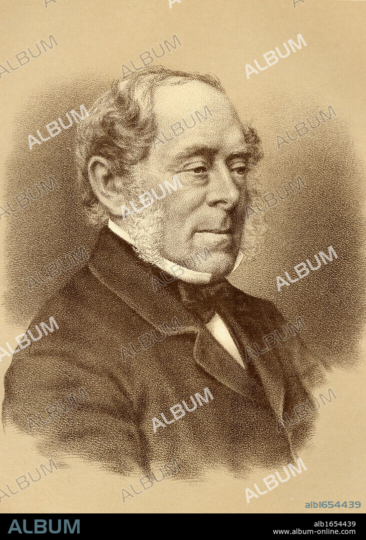 George William Frederick Villiers, 4th. Earl of Clarendon,1800-1870. British statesman and diplomat. From a photograph by John Watkins.