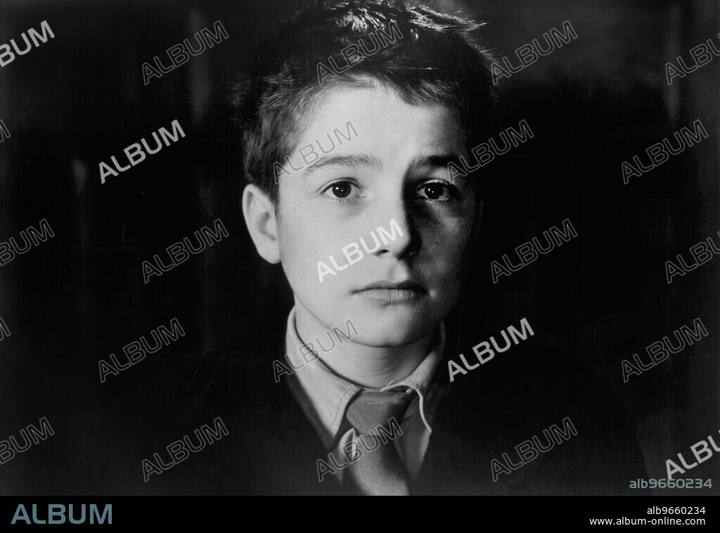 Jean-Pierre Leaud, Publicity Portrait for the French Film, "The 400 Blows", aka "Les Quatre Cents Coups", Cocinor, Zenith International, 1959.