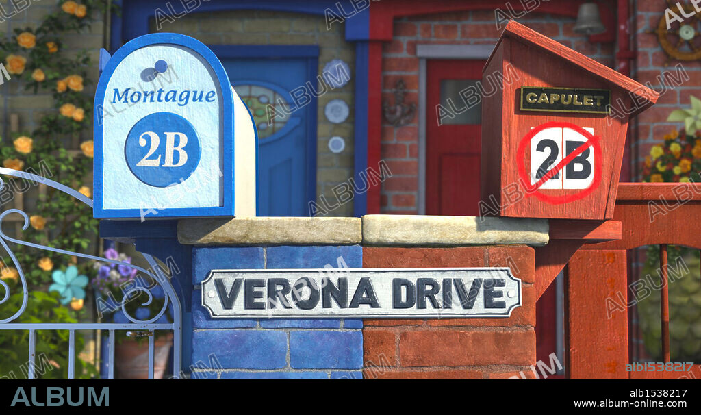 GNOMEO AND JULIET, 2011, directed by KELLY ASBURY. Copyright TOUCHSTONE PICTURES.