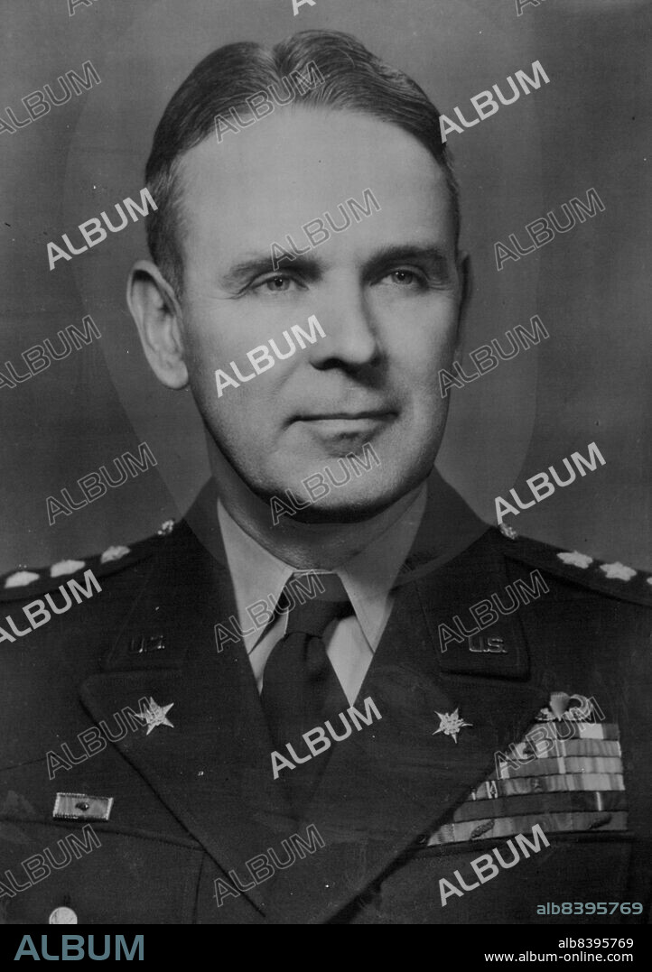 American Service Chiefs -- Gen. Maxwell D. Taylor - Deputy Chief of Staff (Operatic) in Washington. January 19, 1955. (Photo by Camera Press).