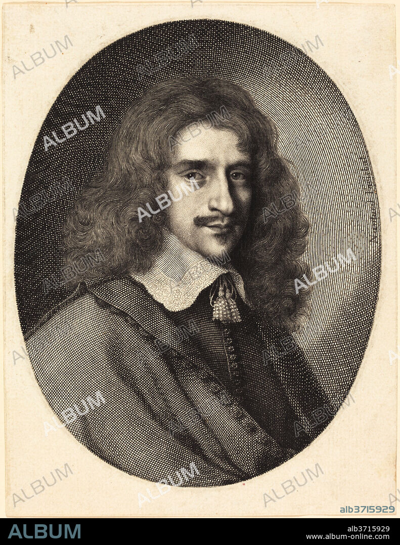 ROBERT NANTEUIL. Louis Hesselin. Dated: 1650. Medium: engraving.