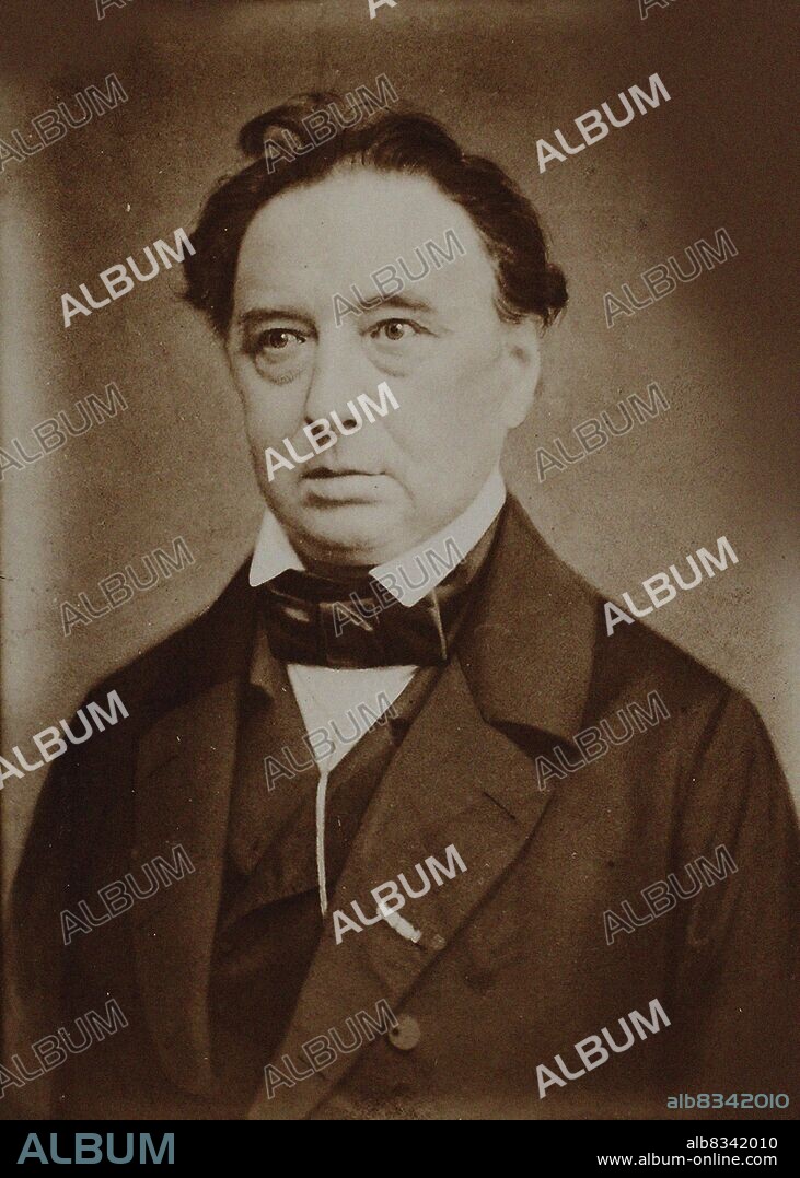 ANÓNIMO. Mathematician Adolf Ferdinand Wenceslaus Brix (1798-1870).