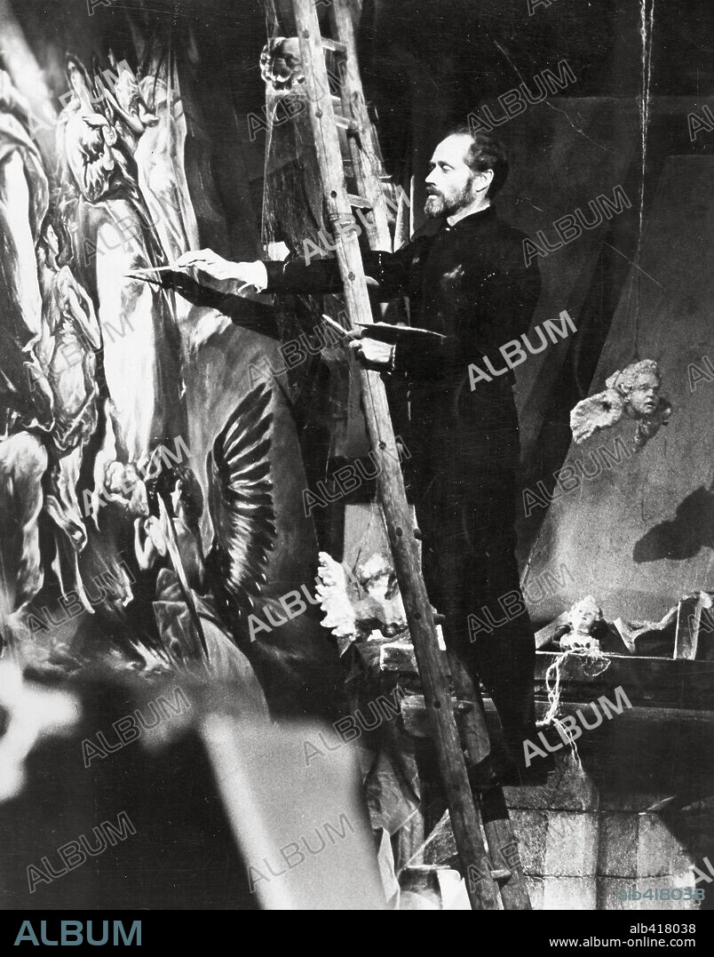 MEL FERRER in EL GRECO, 1966, directed by LUCIANO SALCE. Copyright ARCO/FAI/LES FILMS DU SIECLE.