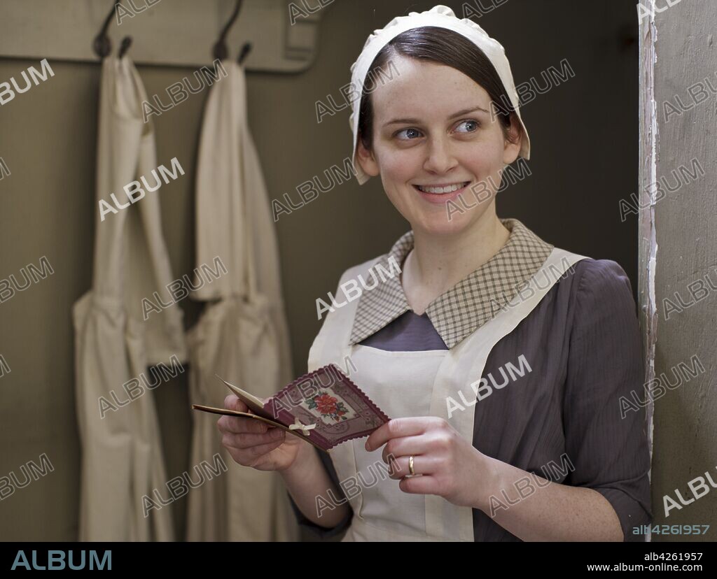 SOPHIE MCSHERA in DOWNTON ABBEY, 2010, directed by JULIAN FELLOWES. Copyright CARNIVAL FILMS. Season 4.