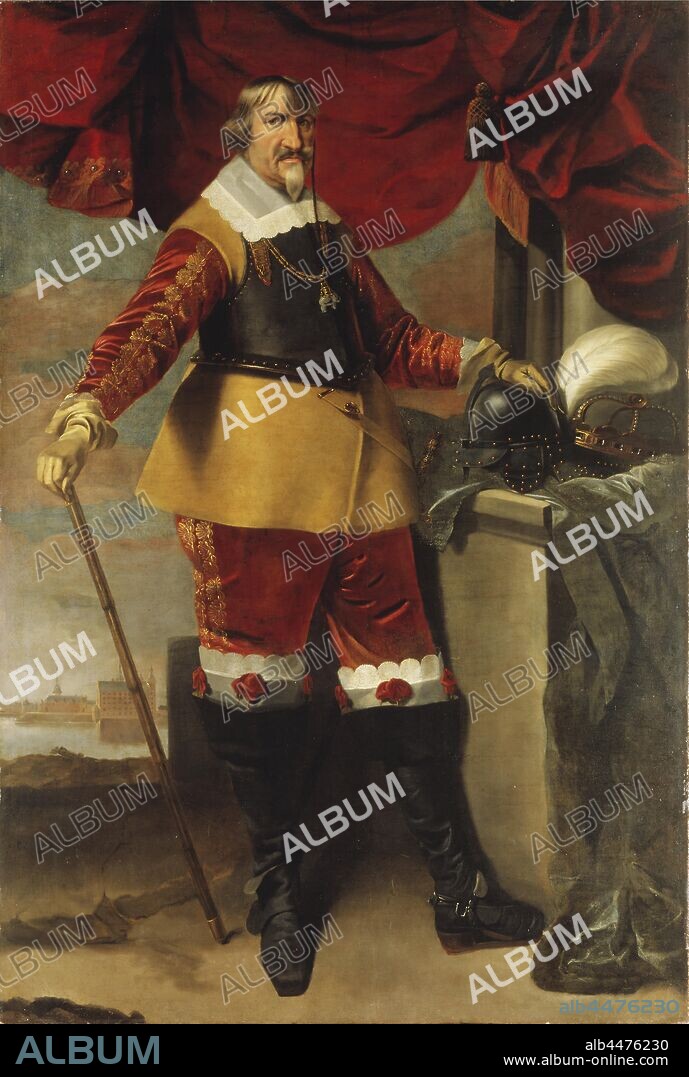 Karel van Mander III, King Christian IV, King Christian IV of Denmark, 1577-1648, Christian IV, King of Denmark and Norway, painting, between circa 1643 and about 1643, oil on canvas, Height, 224 cm (88.1 inches), Width, 149 cm (58.6 inches).