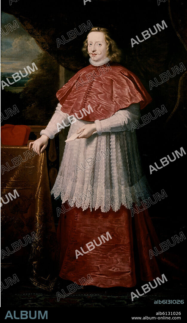 GASPAR DE CRAYER (1584-1669). EL CARDENAL-INFANTE DON FERNANDO DE AUSTRIA - 1639 - O/L - 219x215 - NP 1472 - BARROCO FLAMENCO.
