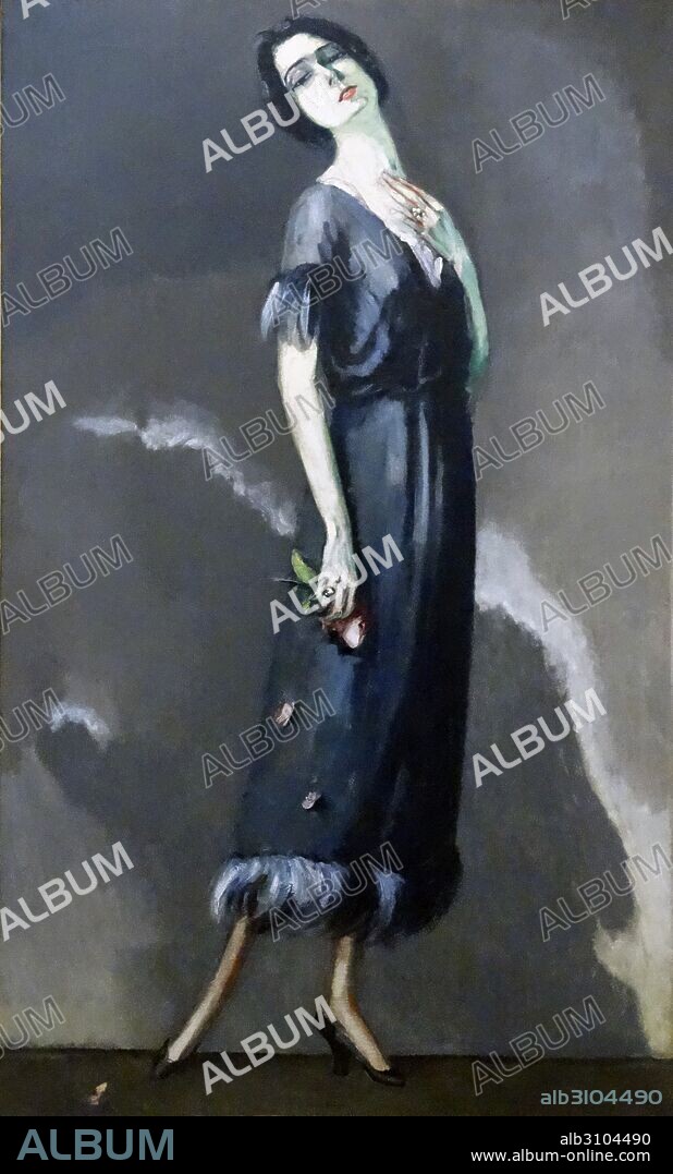 Maria Ricotti dans "L'enjoleuse", 1921. by Kees van Dongen (1877 - 1968). Dutch artist.