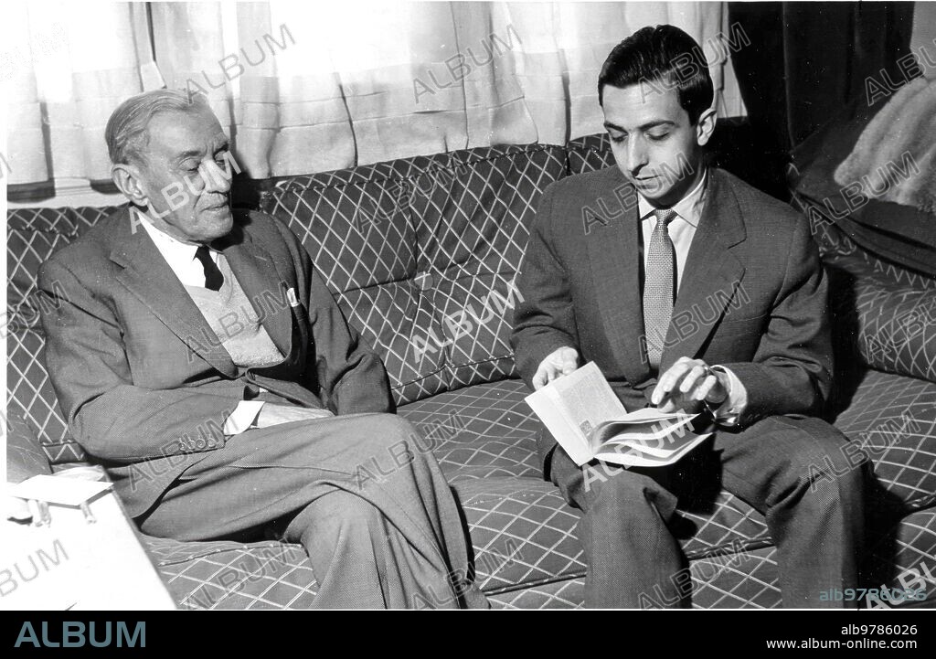 Abril 1959. Entrevista de Santiago Riopérez A Ramón Pérez de Ayala. Fecha Aproximada.