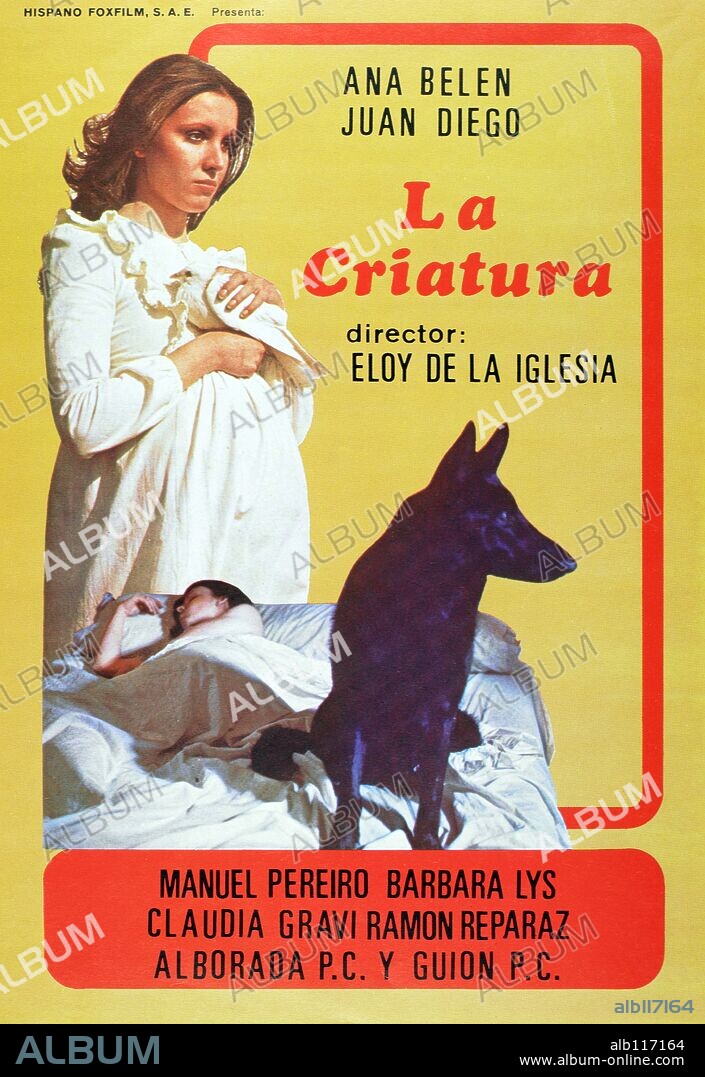 Poster of THE CREATURE, 1977 (LA CRIATURA), directed by ELOY DE LA IGLESIA. Copyright ALBORADA P.C.
