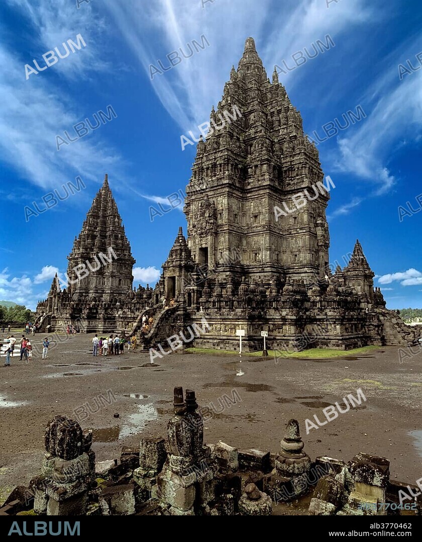 Prambanan Temple, UNESCO World Cultural Heritage Site, Yogyakarta, Prambanan, Yogyakarta, Java, Indonesia, Asia.