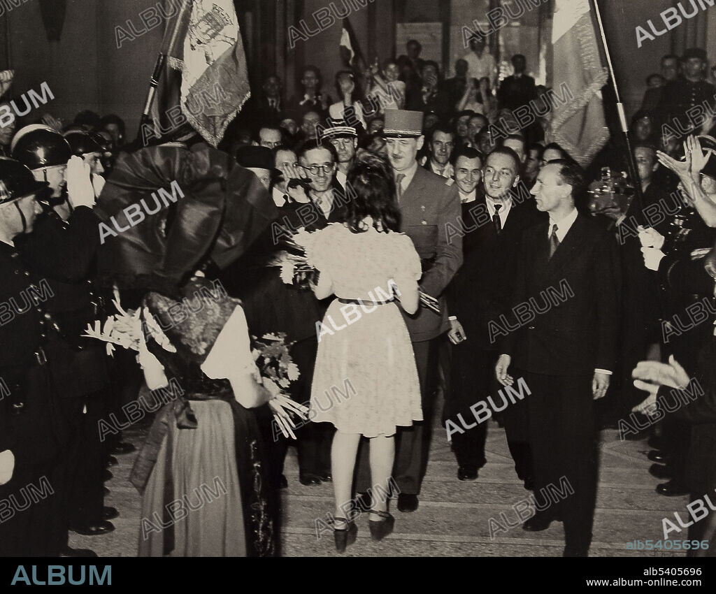 Liberation of Paris, General Charles De Gaulle, 1944