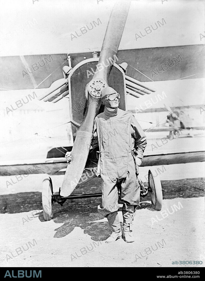 Unidentified pilot standing in front of U.S. Army airplane during World War I, 1918. The Air Service, United States Army, was a forerunner of the United States Air Force during and after World War I. In France, the Air Service of the American Expeditionary Force began combat operations in the spring of 1918. The Air Service destroyed 756 enemy aircraft and 76 balloons in combat. 17 balloon companies also operated at the front, making 1,642 combat ascensions. 289 airplanes and 48 balloons were lost in battle.