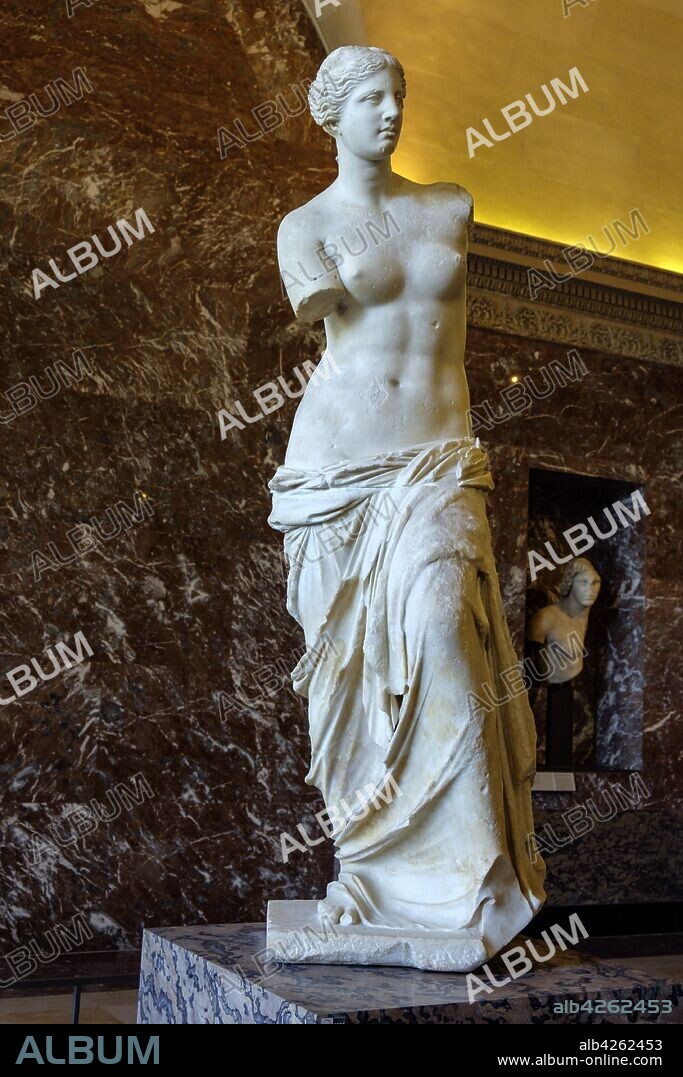Venus de Milo, Museo del Louvre,museo nacional de Francia, Paris, France,Western Europe.