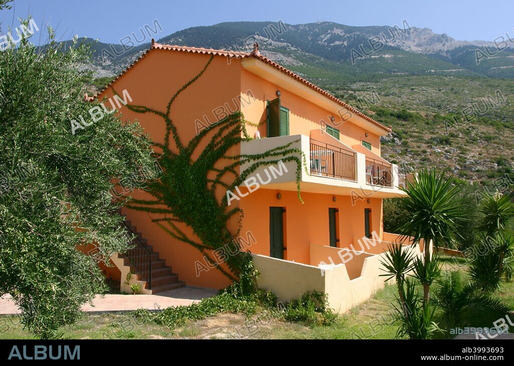 Holiday apartments, Lourdas, Kefalonia, Greece.