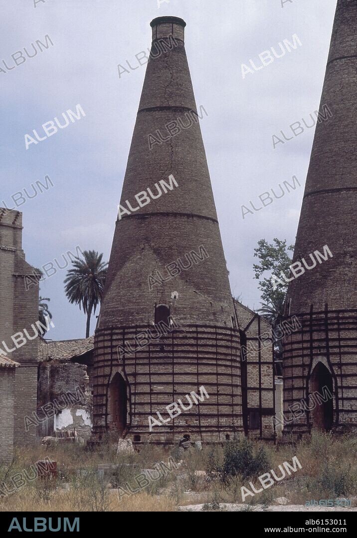 HORNOS DE COCHURA DE LA CARTUJA DE SEVILLA - SIGLO XIX.