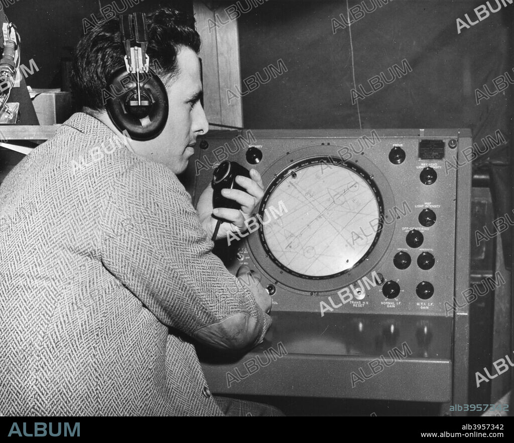 Radar operator, Marshall Plan, 1947-1951. The Marshall Plan was a massive programme of US aid for the reconstruction of Europe after the Second World War.