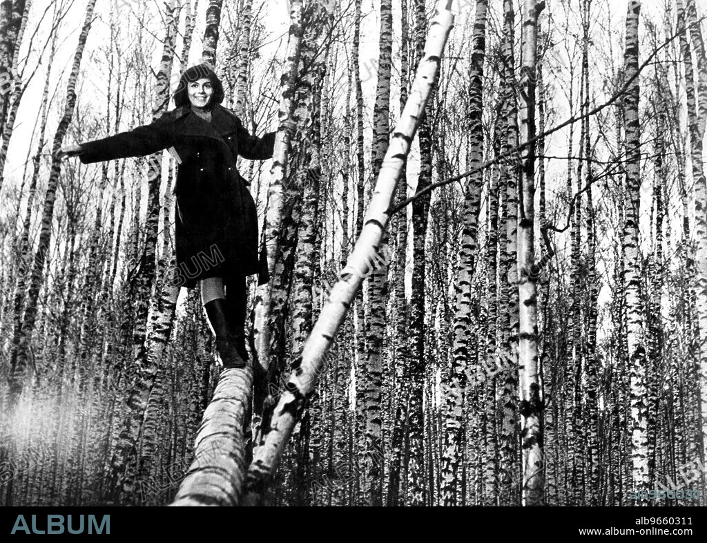 Valentina Malyavina, Publicity Portrait for the Soviet Film, "My Name is Ivan" aka "Ivan's Childhood", directed by Andrei Tarkovsky, Mosfilm, 1962.