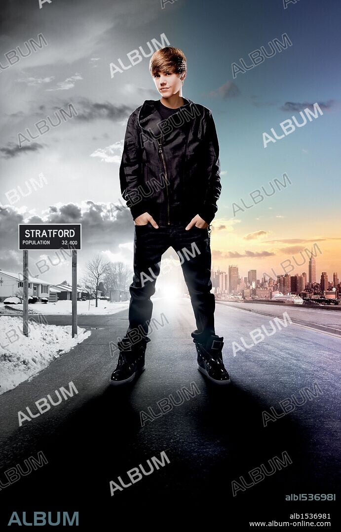 JUSTIN BIEBER in JUSTIN BIEBER: NEVER SAY NEVER, 2011, directed by JON CHU. Copyright PARAMOUNT PICTURES.