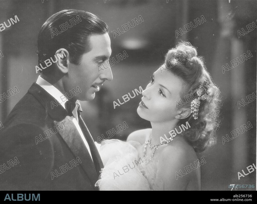 CONCHITA MONTENEGRO and JOSE NIETO in BODA EN EL INFIERNO, 1942, directed by ANTONIO ROMAN. Copyright HERCULES FILMS.