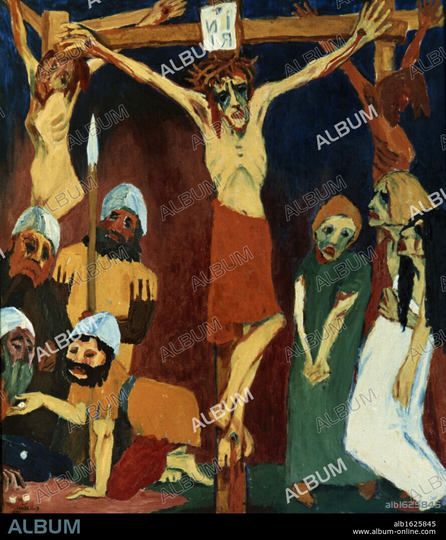 Crucifixion by Emil Nolde, 1867-1956.