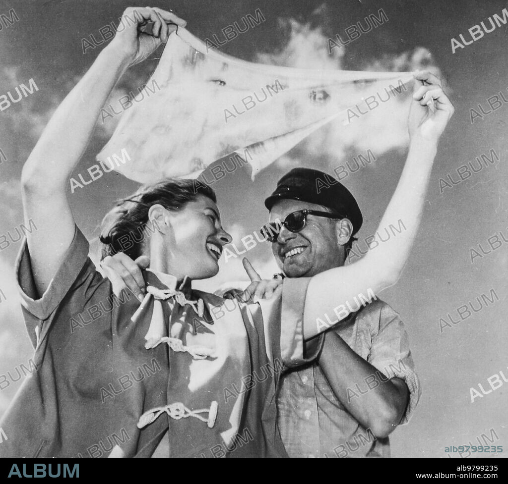 Ingrid bergman, lars schmidt, 1958.