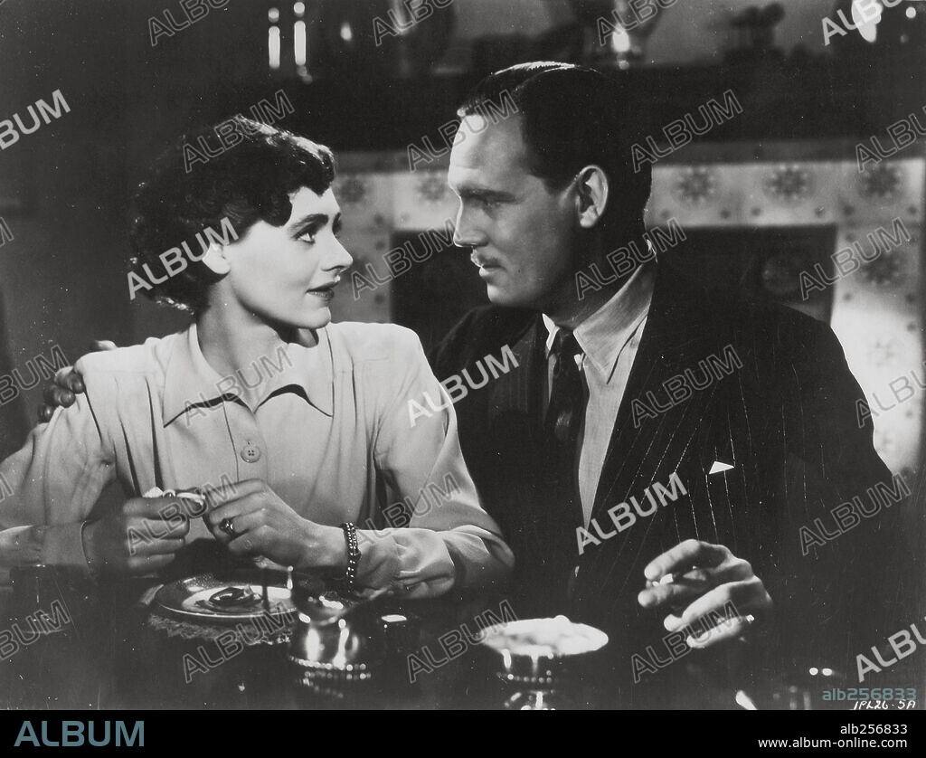 CELIA JOHNSON y CYRIL RAYMOND en BREVE ENCUENTRO, 1945 (BRIEF ENCOUNTER