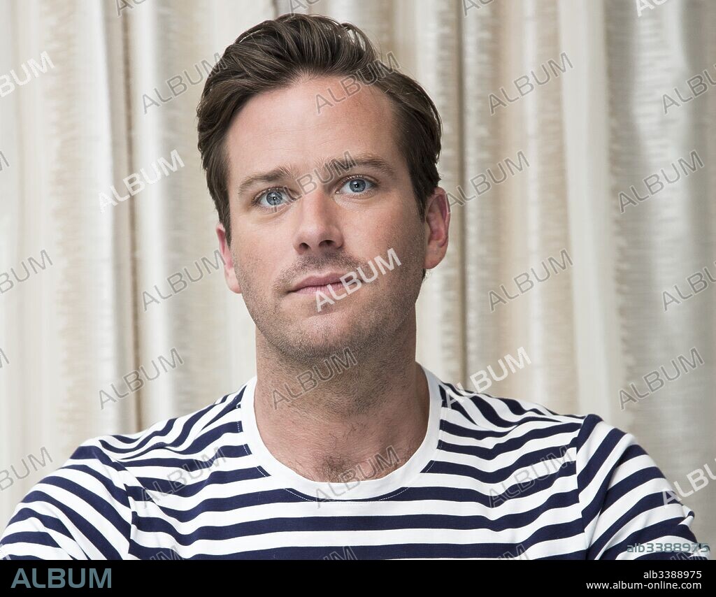 ARMIE HAMMER. June 12, 2017 - Hollywood, California, U.S. - ARMIE HAMMER the voice of Jackson Storm promotes 'Cars 3.'(Credit Image: © Armando Gallo/ZUMA Studio). 12/06/2017