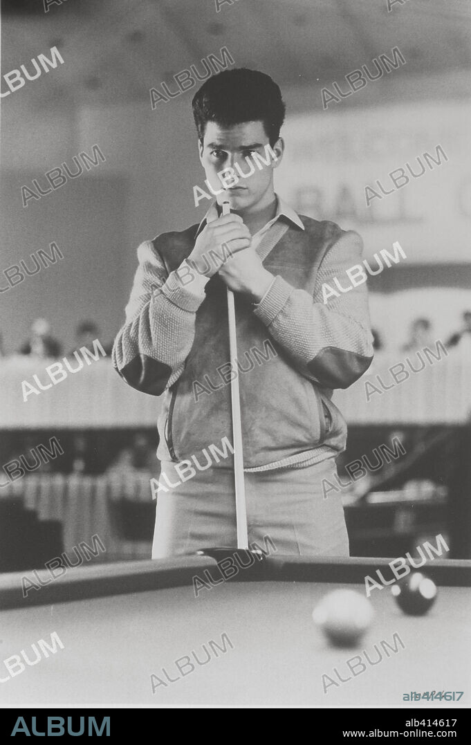TOM CRUISE en EL COLOR DEL DINERO, 1986 (THE COLOR OF MONEY), dirigida por MARTIN SCORSESE. Copyright TOUCHSTONE PICTURES.