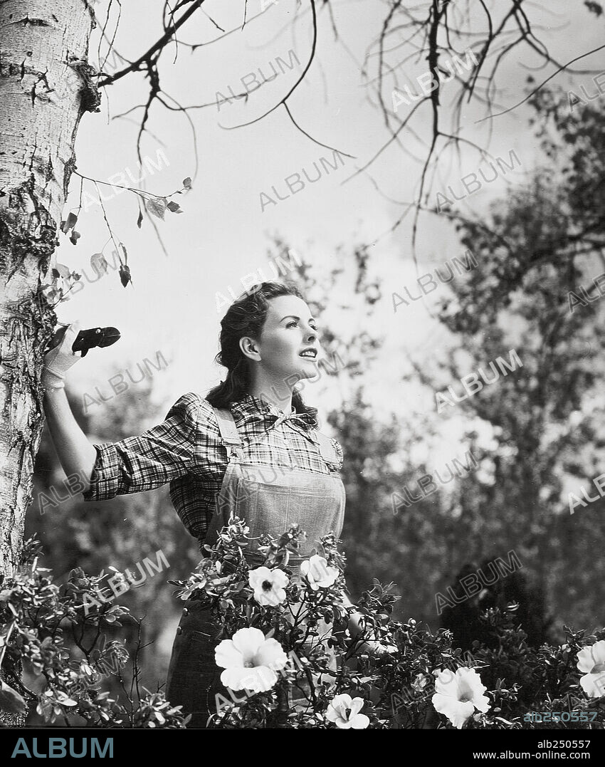 JEANNE CRAIN in LEAVE HER TO HEAVEN, 1945, directed by JOHN M. STAHL. Copyright 20TH CENTURY FOX.