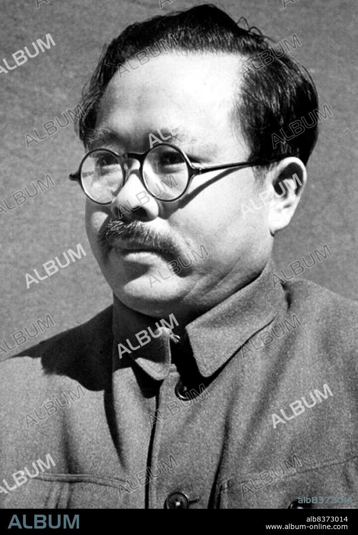 Ren Bishi (30 April 1904 27 October 1950) was a military and political leader in the early Chinese Communist Party. He was born in Hunan.<br/><br/>. In the early 1930s Ren commanded the Sixth Red Army and occupied a soviet in Hunan, but he was forced to abandon his base after being pressured by Chiang Kai-shek's Encirclement Campaigns. In October 1934 Ren and his surviving forces joined the forces of He Long, who had set up a base in Guizhou. In the command structure of the new 'Second Front Army', He became the military commander and Ren became its political commissar. He and Ren abandoned their base and participated in the Long March in 1935, a year after forces led by Mao Zedong and Zhu De were forced to abandon their own bases.<br/><br/>. Ren was considered a rising figure within the Chinese Communist Party until his death at the age of 46. He was the 5th most senior Party member of the Chinese Politburo before his death.