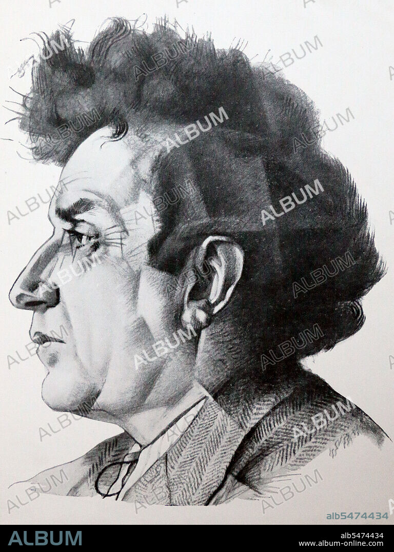 Portrait of Grigori Zinoviev by Yury Annenkov.