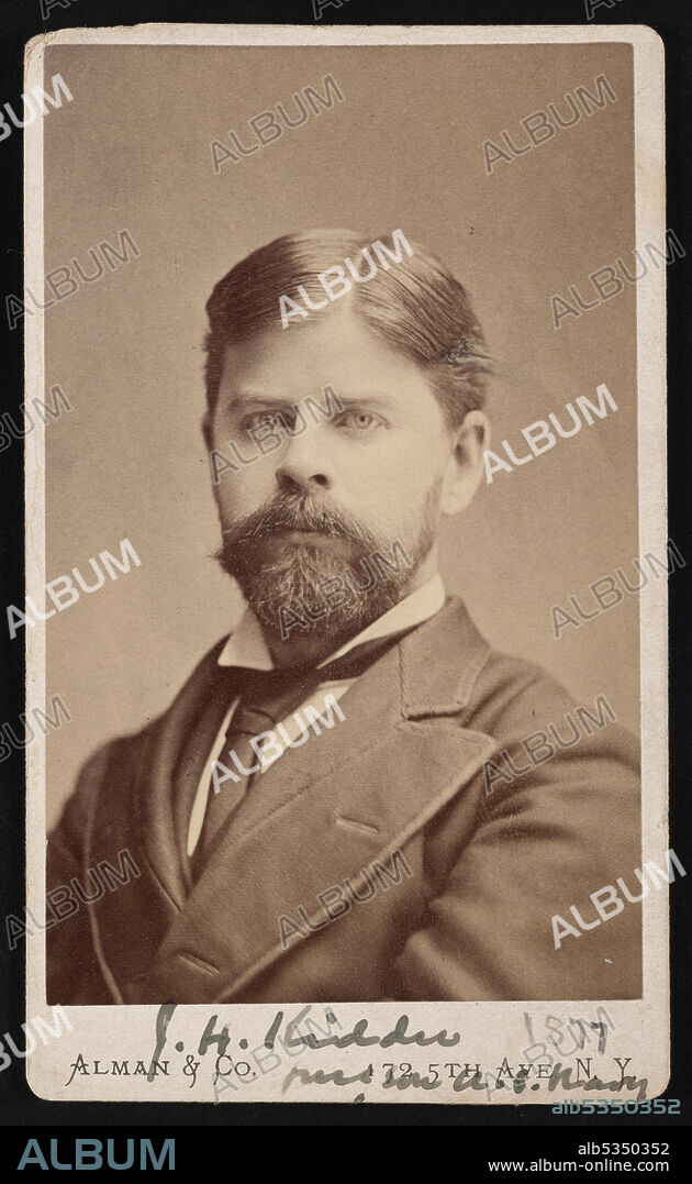 ALMAN & CO. Portrait of Jerome H. Kidder (1842-1889), 1877.